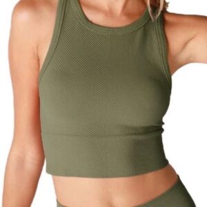 Olive green tank top size M/L